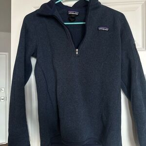 Patagonia Dark Blue Fleece Pullover